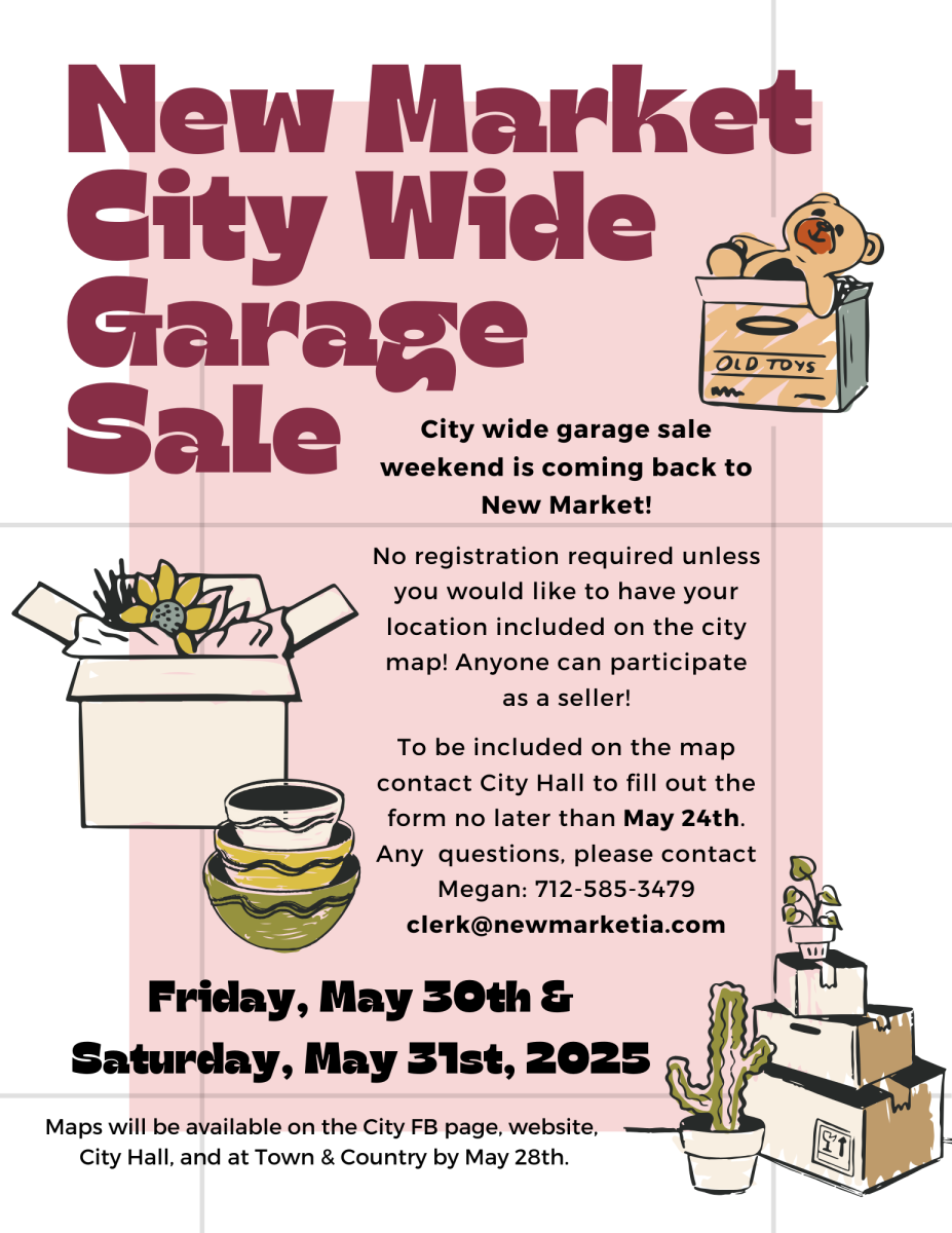 2025 Garage Sale Flyer